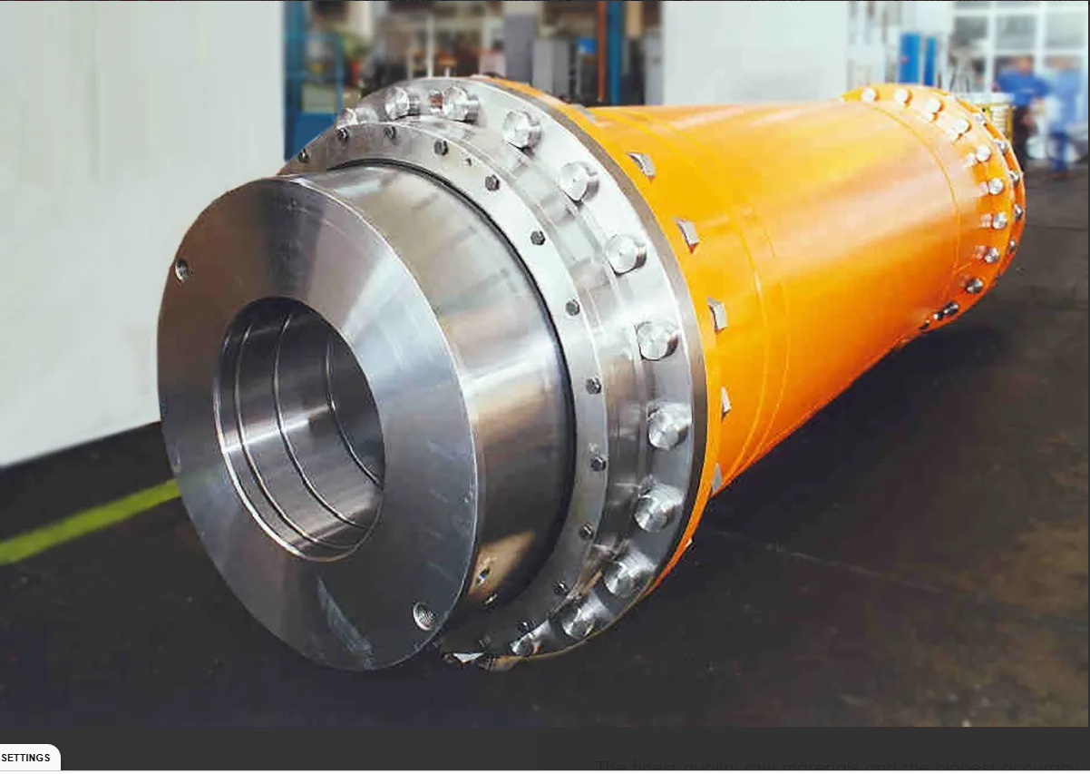 MAINA large industrial coupling or spindle assembly for heavy power transmission
