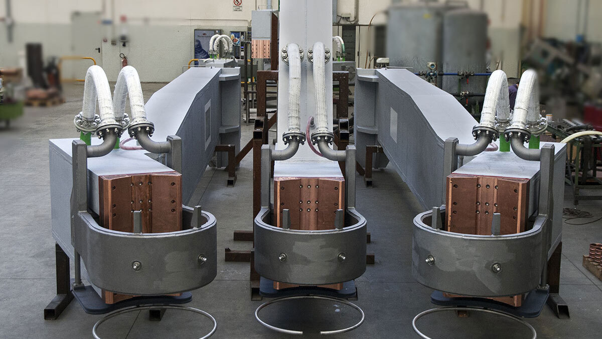 BRAR power conducting electrode arms