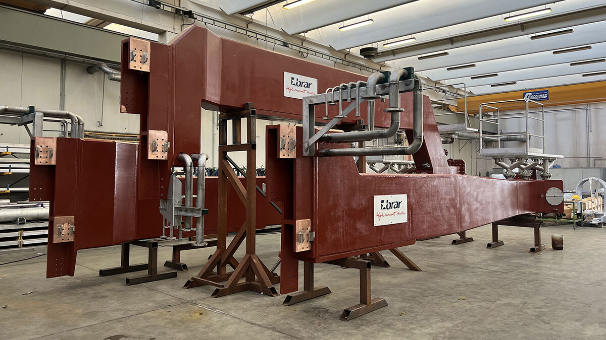 BRAR high-current equipment in the workshop
